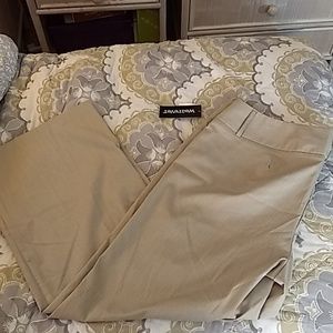 Tan Dress Pants sz 22 NWT